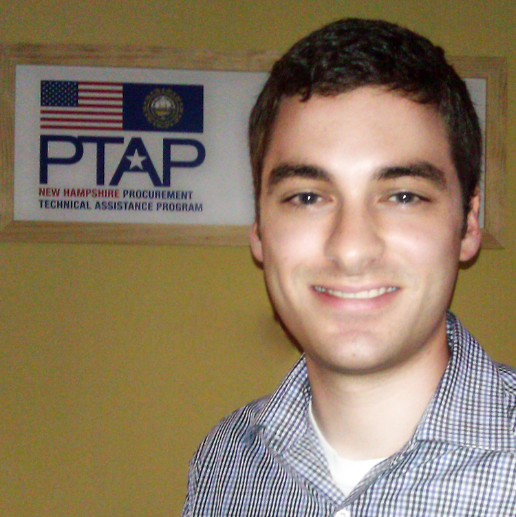 Mark Manganiello is an intern with NH-PTAP and helped organize the New Hampshire State and Local Vendor Fair July 11.
